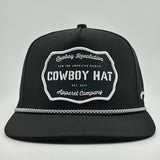 Cowboy Revolution Cap - Cowboy Hat Performance Patch (Black)