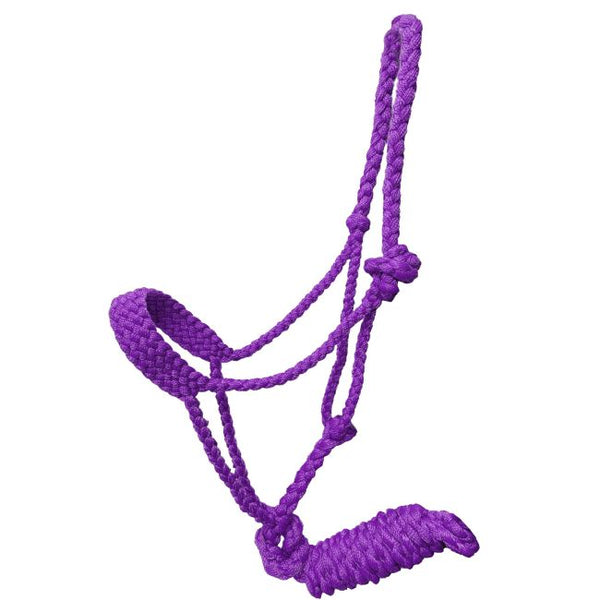 Mule Tape Pony Halter - Purple