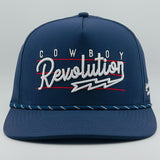 Cowboy Revolution Cap - Lightning (Navy Blue)