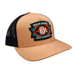 Red Dirt Hat Co - Watermelon Aztec Coral/Black