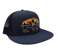 Red Dirt Hat Co - Billboard Heather Navy/Black