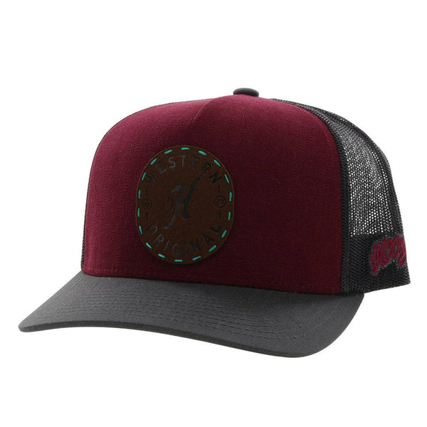 Hooey - Spur Maroon/Grey Cap Youth