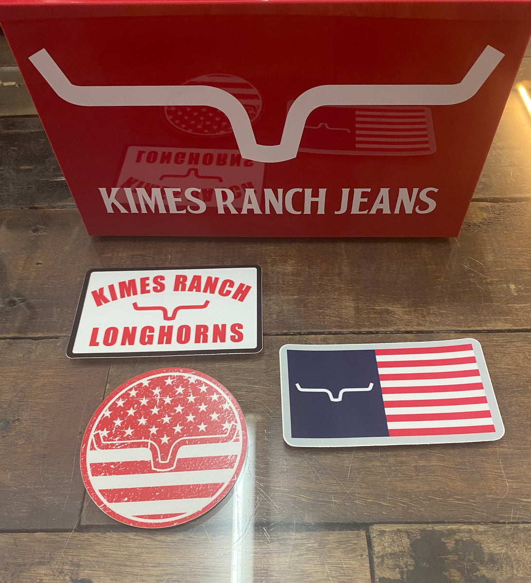 Kimes Ranch Sticker 3 Pack (3) – The Cowboy's Closet