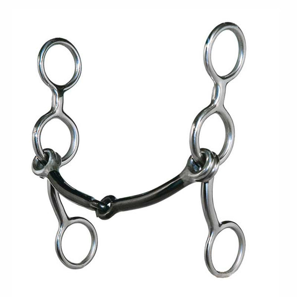 Stainless Steel Junior Cow Horse Gag Bit