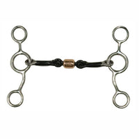 Junior Cow Horse Roller Gag Bit