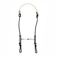 Square Snaffle Bit Sliding Gag Bridle