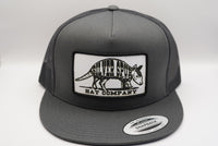 Silver Spur Hat Co - Black Armadillo 5 Panel Charcoal