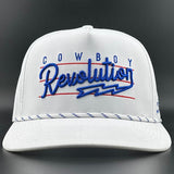 Cowboy Revolution Cap - Lightning (White)