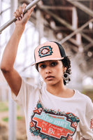 Red Dirt Hat Co - Watermelon Aztec Coral/Black