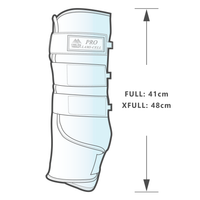 Ice Boot Cooling Therapy Boots With Gel Packs - Front Set