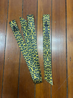 Nylon Latigo Set - Yellow Cheetah