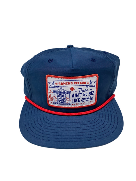 Rancho Relaxo Hat Co - Show Biz Navy/Red