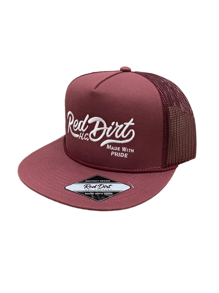 Red Dirt Hat Co - Over The Top Maroon/Maroon