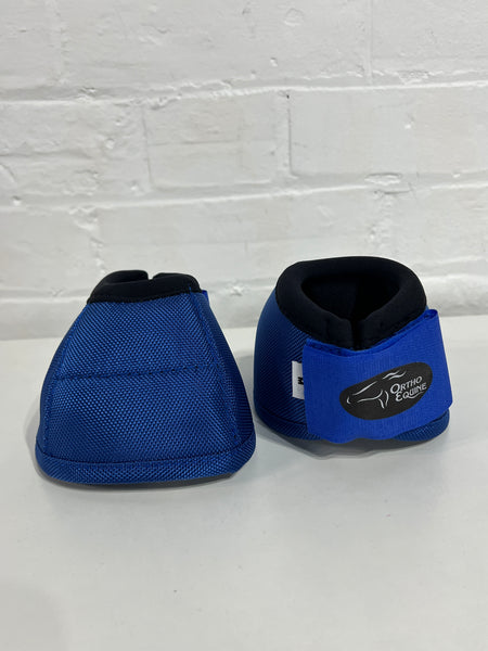 Ortho Equine Bell Boots - Royal Blue