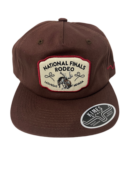 Kimes Ranch NFR Bronc Cap - Brown