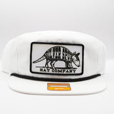 Silver Spur Hat Co - White Armadillo Grandpa Cap