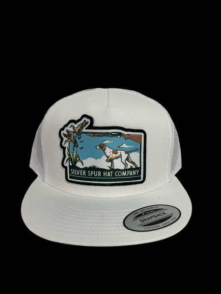 Silver Spur Hat Co - Duck Dog Patch White