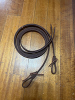 7.5 Foot Leather Split Reins - 5/8 Inch