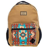 Hooey Recess Turquoise Aztec Pattern Backpack