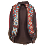 Hooey Rockstar Backpack Rust With Bean Pattern