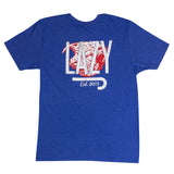 Lazy J Ranch Wear - Lazy J Ranch Bully T Shirt - Royal Blue