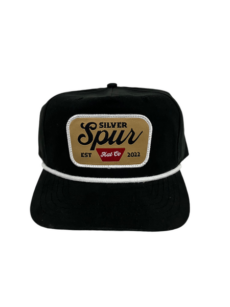 Silver Spur Hat Co - Black Buckskin Cap