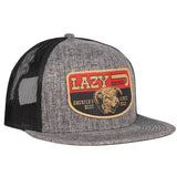 Lazy J Ranch Wear Cap - Charcoal & Black America's Best