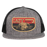 Lazy J Ranch Wear Cap - Charcoal & Black America's Best