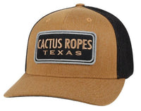 Hooey - Cactus Ropes CR65 Flexfit Cap Tan/Black