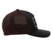 Hooey - Cactus Ropes CR85 Flexfit Cap Black/Brown