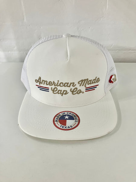 Hooey All White American Made Trucker