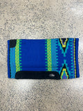 Ortho Equine Saddle Blanket - Blue/Green