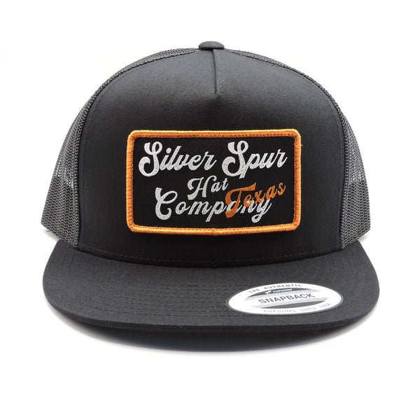 Silver Spur Hat Co - Black Silver Spur Hat Company Trucker