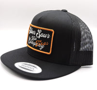 Silver Spur Hat Co - Black Silver Spur Hat Company Trucker