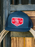 Lazy J Ranch Wear Cap - Navy Red Ranch