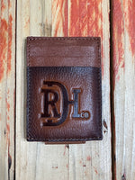 Men's Leather Wallet - Card Wallet (Brown)