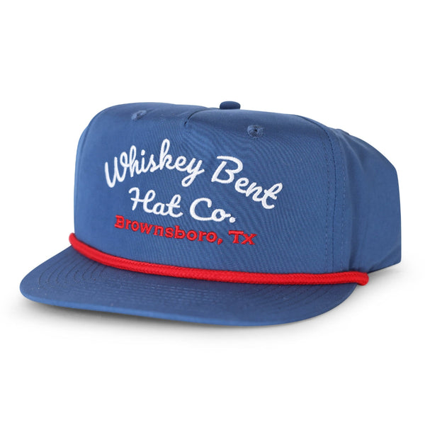 Whiskey Bent Hat Co - The Frio Cap (Blue)