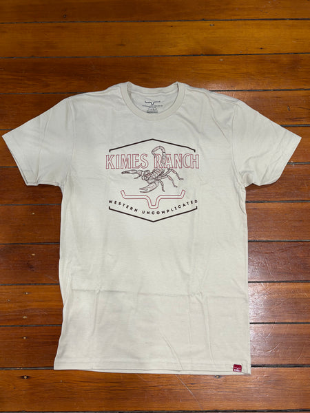 Kimes Ranch Tee - Sting (Cream)