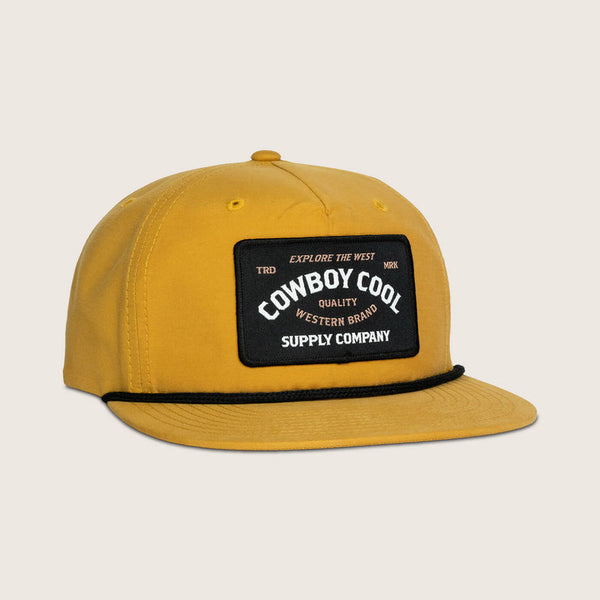 Cowboy Cool Cap - Western Reserve Rope (Biscuit/Black)