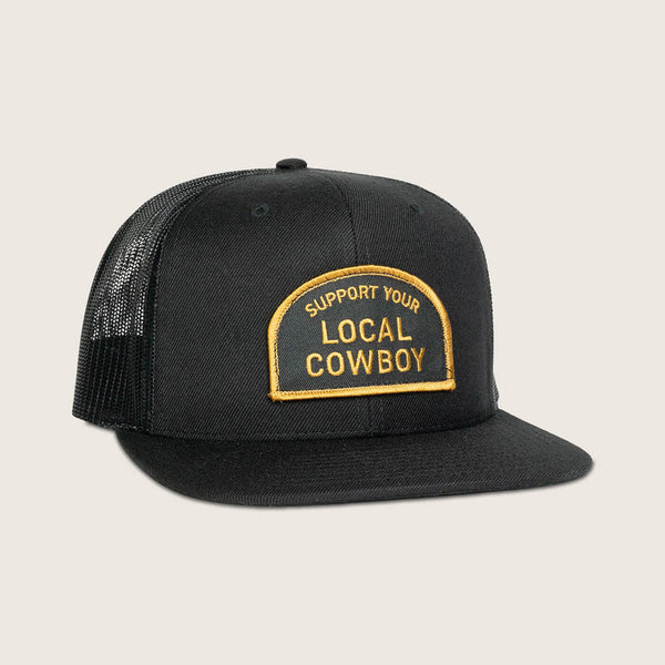 Cowboy Cool Cap - Support Your Local Cowboy (Black)