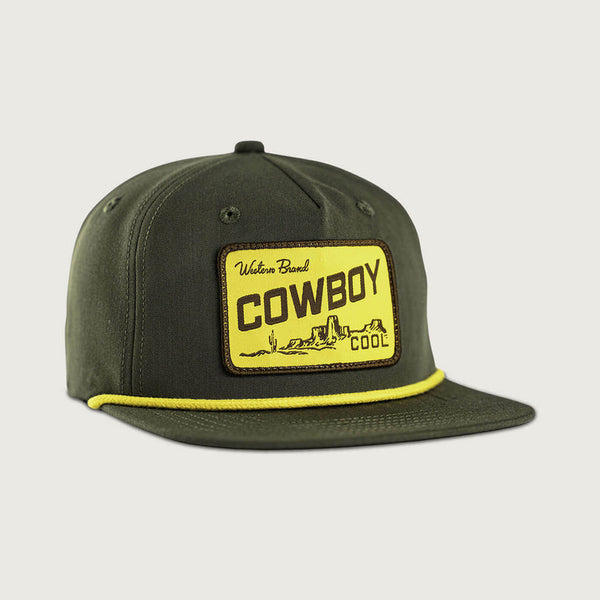 Cowboy Cool Cap - Desert Nomad (Forest Green)