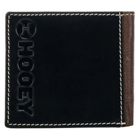 Hooey Tonkawa Leather Wallet - Brown/Black