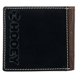 Hooey Tonkawa Leather Wallet - Brown/Black