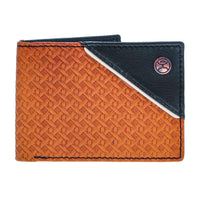 Hooey Leather Wallet - Basket Weave Bifold