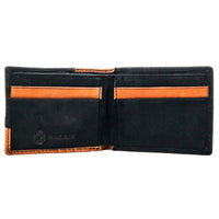 Hooey Leather Wallet - Basket Weave Bifold