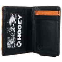 Hooey Patchwork Leather Wallet - Brown/Black