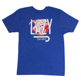 Lazy J Ranch Wear - Lazy J Ranch Bully T Shirt - Royal Blue