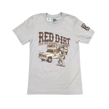 Red Dirt Hat Co Tee - Rodeo Ready Heather Tan