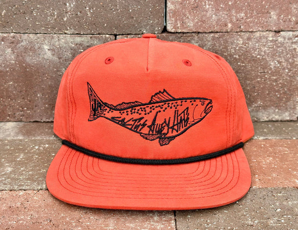 Cactus Alley Hat Co - Salt Water Dark Orange