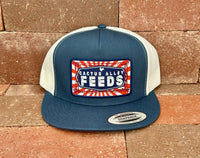 Cactus Alley Hat Co - CA Feeds Mesh Back (Navy/White)